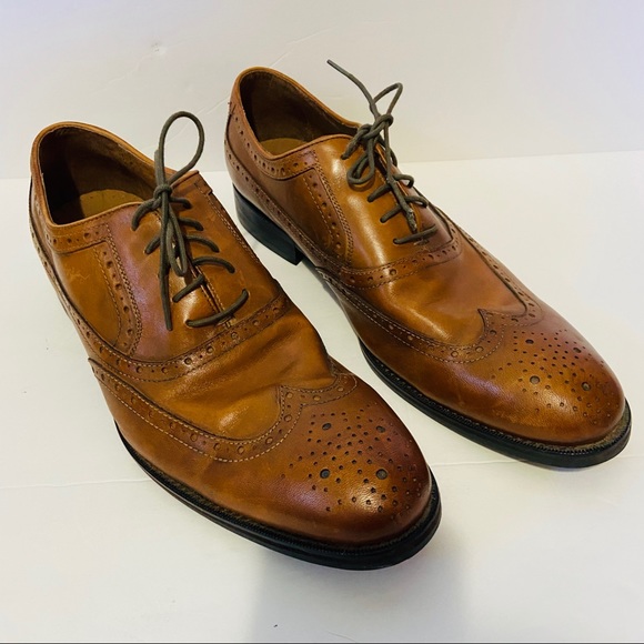 johnston & murphy tyndall wingtip shoe